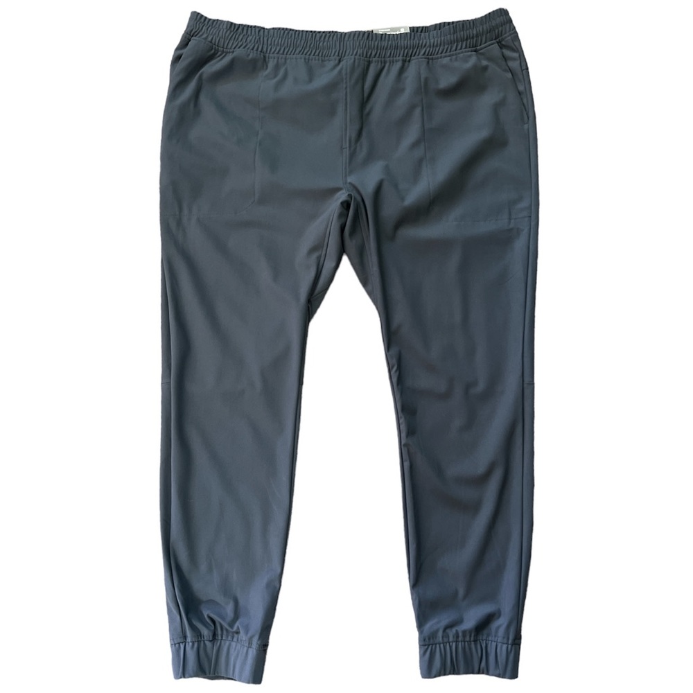 Falls Creek Men's Gray Performance Straight Fit Tech Jogger Pants‎ Sz. XXXL NWT